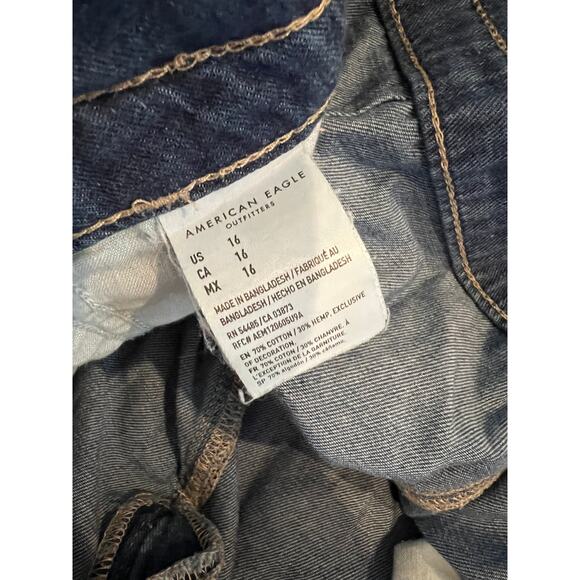 American Eagle Soft Chambray Denim Mini Skirt 16 - Picture 6 of 6